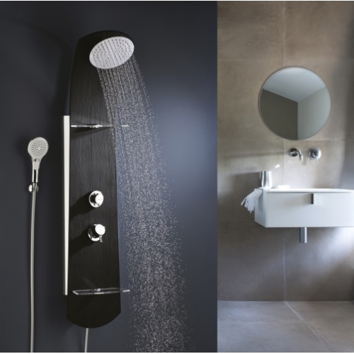 Colonne de douche NAUTILUS Slate 00_523300_402_HDA_nautilus_slate_en_eau Colonne de douche NAUTILUS Slate 00_523300_402_HDA_nautilus_slate_en_eau