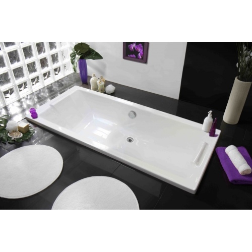 Baignoire en Toplax PREFIXE DUO - Repose-têtes intégrés - 180x80cm PREFIXE DUO_2