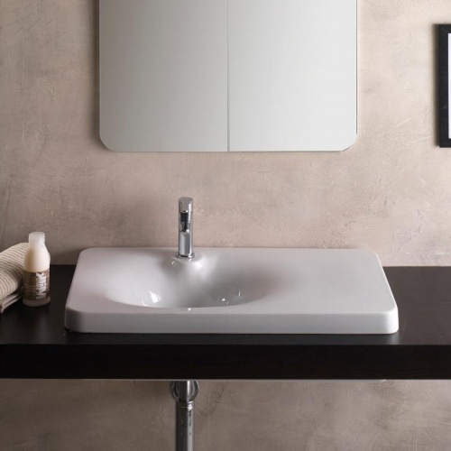 Vasque semi-encastrée FUJI 80 Blanc brillant fuji-6014_2 Vasque semi-encastrée FUJI 80 Blanc brillant fuji-6014_2