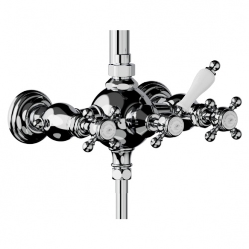 Colonne de douche rétro JULIA Chromé 01-544-detail Colonne de douche rétro JULIA Chromé 01-544-detail