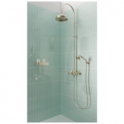 Colonne de douche rétro JULIA Chromé 01-544-ambiance Colonne de douche rétro JULIA Chromé 01-544-ambiance