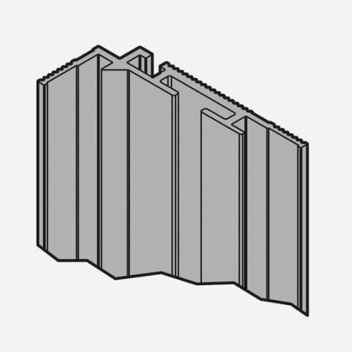 Profilé intérieur d'angle mural ingénieux HÜPPE Select+ Noir Black Edition hueppe-es02070 Profilé intérieur d'angle mural ingénieux HÜPPE Select+ Noir Black Edition hueppe-es02070