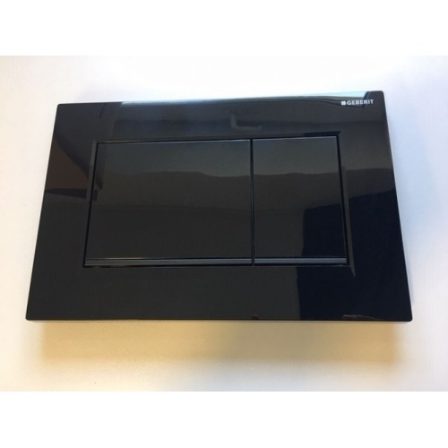Plaque de déclenchement SIGMA 30 Noir Brillant 115 883 DW 1 Plaque de déclenchement SIGMA 30 Noir Brillant 115 883 DW 1