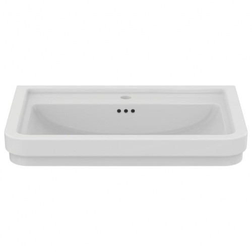 Lavabo mural rétro CALLA 71.5 cm - 1 trou de robinetterie E221901 (4) Lavabo mural rétro CALLA 71.5 cm - 1 trou de robinetterie E221901 (4)