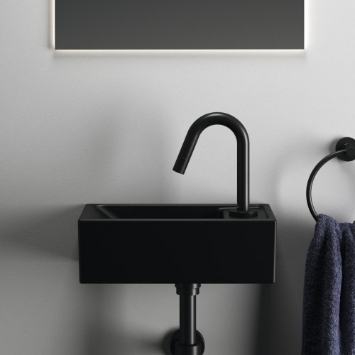 Lave-mains I LIFE S Noir mat - Version Droite E2112V3-Droite (1) Lave-mains I LIFE S Noir mat - Version Droite E2112V3-Droite (1)