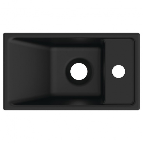 Lave-mains I LIFE S Noir mat - Version Droite E2112V3-Droite (3) Lave-mains I LIFE S Noir mat - Version Droite E2112V3-Droite (3)