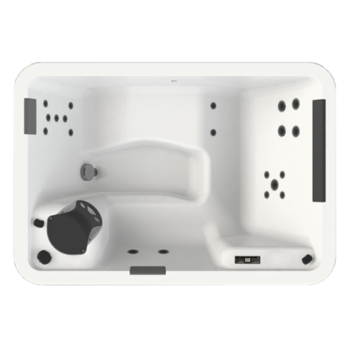 HAAPY SPA 3 - 3 places - Tablier aspect Bois Happy Spa 3 - dessus HAAPY SPA 3 - 3 places - Tablier aspect Bois Happy Spa 3 - dessus