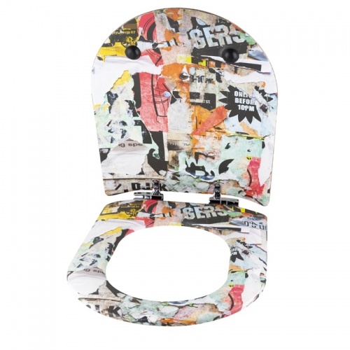 Abattant WOOD Slim Street - Descente Manuelle STREET Mat_2 Abattant WOOD Slim Street - Descente Manuelle STREET Mat_2