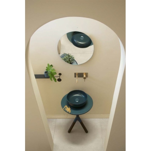 Console CROSS pieds Bois Clair et plan céramique CROSS 5 Console CROSS pieds Bois Clair et plan céramique CROSS 5