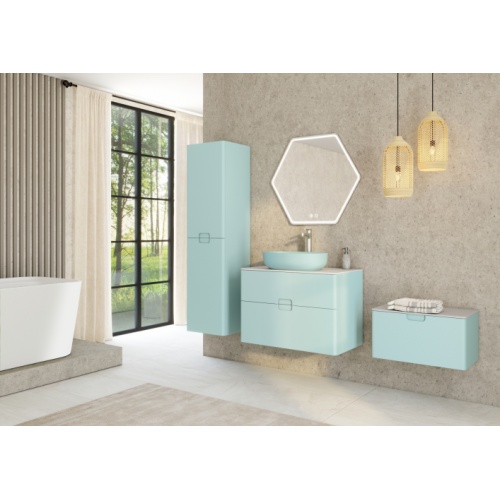 Meuble de salle de bain ALLURE Bleu givré Meuble de salle de bain ALLURE Bleu givré