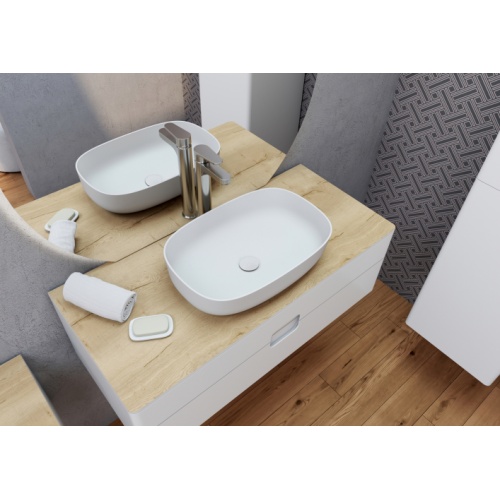 Meuble de salle de bain ALLURE Blanc Mat Meuble de salle de bain ALLURE Blanc Mat
