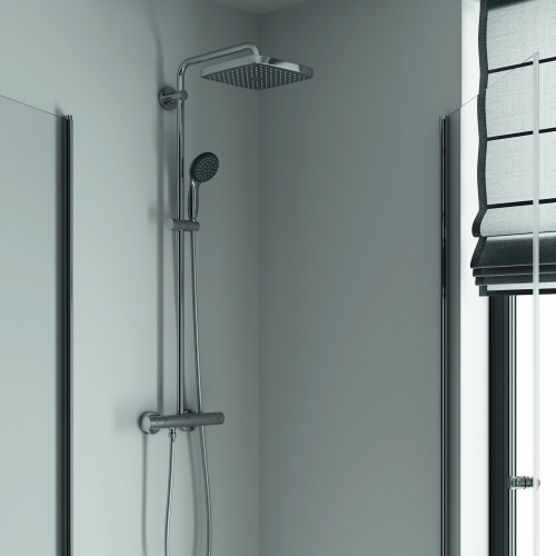 Colonne de douche thermostatique VITALIO START system 250 cube* Colonne de douche thermostatique VITALIO START system 250 cube*