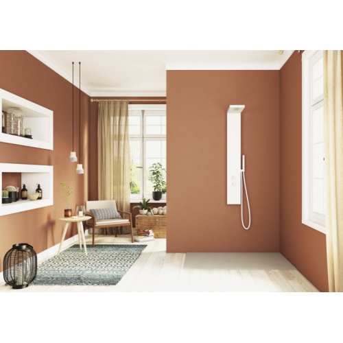 Colonne de douche AQUASTYLE Blanc Mat Aquastyle blanc 2 Colonne de douche AQUASTYLE Blanc Mat Aquastyle blanc 2