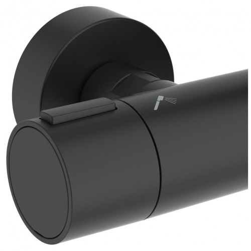 Colonne de douche thermostatique ALU+ Noir Mat BD583XG (10) Colonne de douche thermostatique ALU+ Noir Mat BD583XG (10)