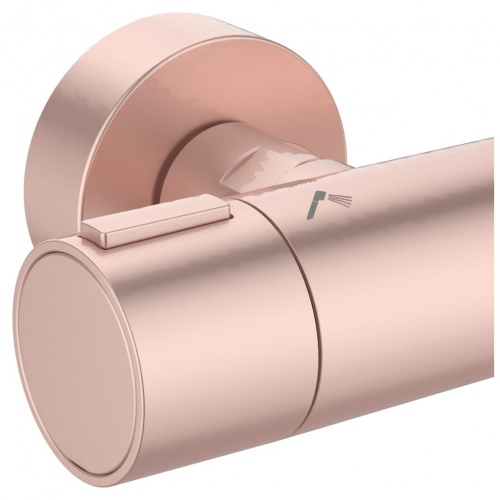 Colonne de douche thermostatique ALU+ Rose BD583RO (13) Colonne de douche thermostatique ALU+ Rose BD583RO (13)