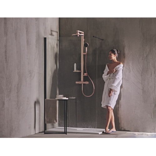 Colonne de douche thermostatique ALU+ Rose BD583RO (1) Colonne de douche thermostatique ALU+ Rose BD583RO (1)