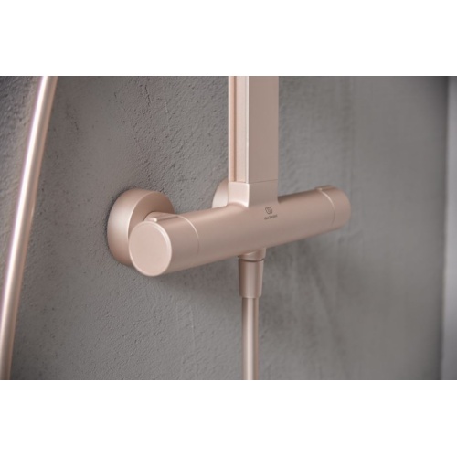 Colonne de douche thermostatique ALU+ Rose BD583RO (3) Colonne de douche thermostatique ALU+ Rose BD583RO (3)