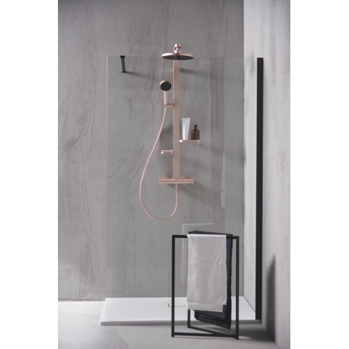 Colonne de douche thermostatique ALU+ Rose BD583RO (8) Colonne de douche thermostatique ALU+ Rose BD583RO (8)