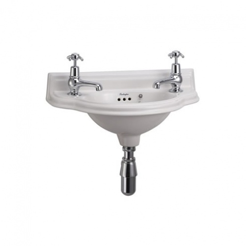 Lave-mains Rétro Arrondi Burlington - 2 Trous Lave-mains Rétro Arrondi Burlington - 2 Trous