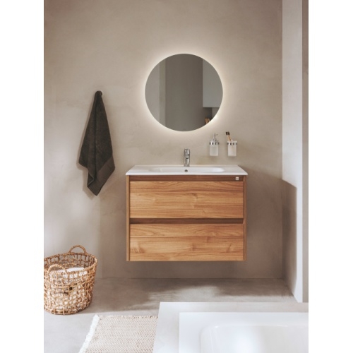 Meuble simple vasque TENET Noyer 80cm TENET_A851777517 (2) Meuble simple vasque TENET Noyer 80cm TENET_A851777517 (2)