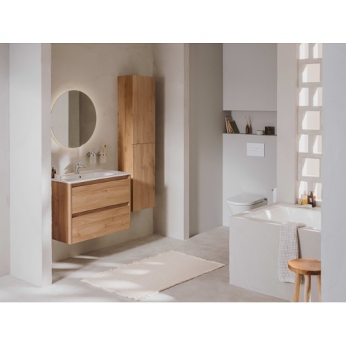 Meuble simple vasque TENET Noyer 80cm TENET_A851777517 (1) Meuble simple vasque TENET Noyer 80cm TENET_A851777517 (1)