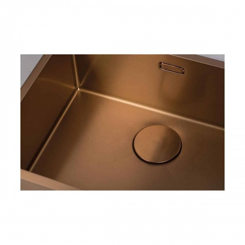 Cuve sous-plan MONACA en inox L66cm Cuivre MONACA-ev520-inox-pvd-cuivre Cuve sous-plan MONACA en inox L66cm Cuivre MONACA-ev520-inox-pvd-cuivre