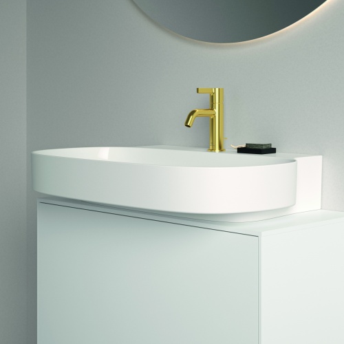 Vasque à poser ou à suspendre LINDA-X Blanc brillant T4991 (4) Vasque à poser ou à suspendre LINDA-X Blanc brillant T4991 (4)