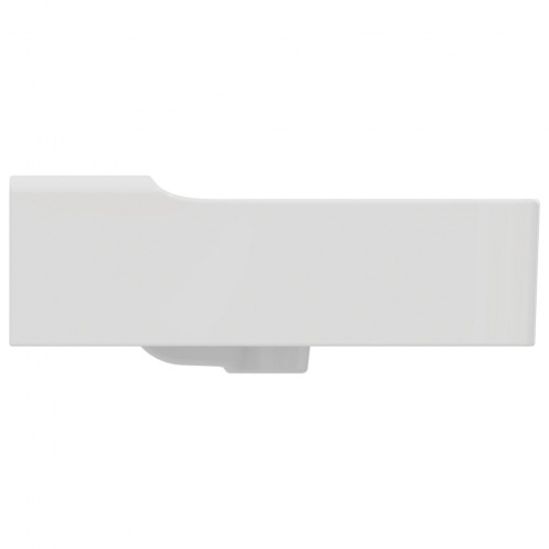 Lavabo en grès fin CONCA rectifié 50x45cm Blanc brillant Conca-T3812 (8) Lavabo en grès fin CONCA rectifié 50x45cm Blanc brillant Conca-T3812 (8)
