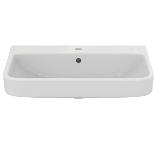Lavabo suspendu I.LIFE B Blanc - 60 cm T4607 (4) Lavabo suspendu I.LIFE B Blanc - 60 cm T4607 (4)