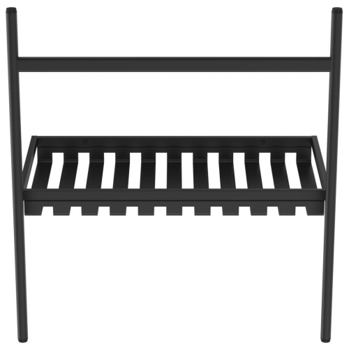 Piétement métallique pour lavabo-plan Noir Mat - 80 cm E2533 (2) Piétement métallique pour lavabo-plan Noir Mat - 80 cm E2533 (2)