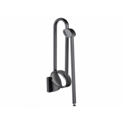 Barre relevable adaptée PMR et Séniors avec béquille de soutien Anthracite - 600 mm 048761_2 Barre relevable adaptée PMR et Séniors avec béquille de soutien Anthracite - 600 mm 048761_2