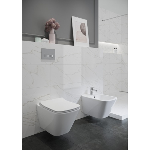 Pack WC Geberit UP320 + Cuvette sans bride Mesto Square+ Plaque Chromé Brillant Cersanit SQUARE (1) Pack WC Geberit UP320 + Cuvette sans bride Mesto Square+ Plaque Chromé Brillant Cersanit SQUARE (1)