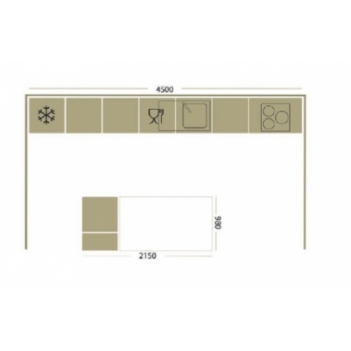 Cuisine intégrée EVASION - Douceur provençale Douceur provencale Cuisine intégrée EVASION - Douceur provençale Douceur provencale