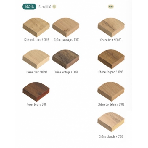 Cuisine intégrée EVASION - Douceur provençale Plan de travail Bois Cuisine intégrée EVASION - Douceur provençale Plan de travail Bois