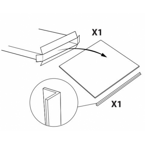 Tablier de baignoire retour DECOAFAST 90x60 - Gris perle Tablier Retour Tablier de baignoire retour DECOAFAST 90x60 - Gris perle Tablier Retour