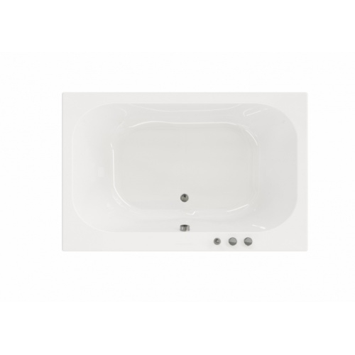 Baignoire premium BOSSANOVA 185x120cm Bossanova vue dessus Baignoire premium BOSSANOVA 185x120cm Bossanova vue dessus