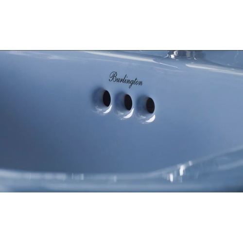 Vasque ENCHANTED BLUE Burlington Edourdian 56 cm - 2 trous Enchanted Blue_4 Vasque ENCHANTED BLUE Burlington Edourdian 56 cm - 2 trous Enchanted Blue_4