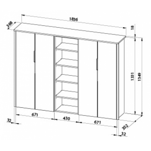 Meuble de salle de bain sur-mesure EXTENSO S1-PDV2_EXTAMB_Espace_Rangement_B Meuble de salle de bain sur-mesure EXTENSO S1-PDV2_EXTAMB_Espace_Rangement_B