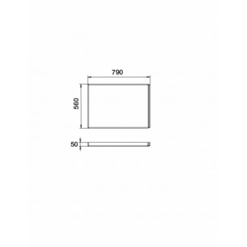 Tablier latéral pour baignoire L. 80 cm 660354 001 87 Schéma Tablier latéral pour baignoire L. 80 cm 660354 001 87 Schéma