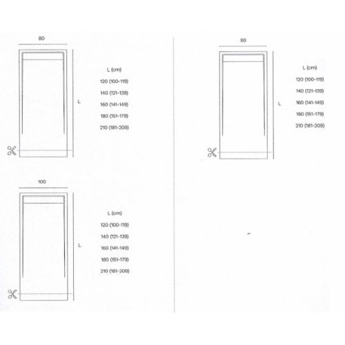 Receveur de douche COTTON SILK Blanc 140x80cm Cotton Silk Schéma Receveur de douche COTTON SILK Blanc 140x80cm Cotton Silk Schéma