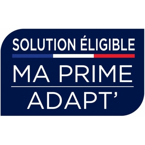 Combiné douche/bain DUO - Pack Design 3 en angle - 170x75cm - Tête à droite Ma prime adapt Combiné douche/bain DUO - Pack Design 3 en angle - 170x75cm - Tête à droite Ma prime adapt