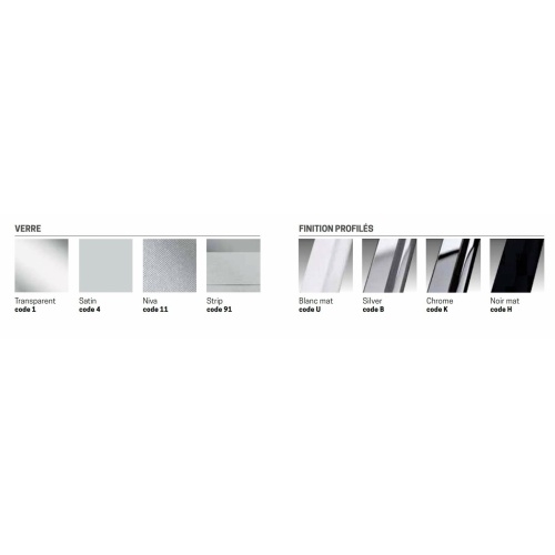 Paroi coulissante ZEPHYROS 2.0 2A Transparent - Silver - 200cm ZEPHYROS 2 0 Paroi coulissante ZEPHYROS 2.0 2A Transparent - Silver - 200cm ZEPHYROS 2 0
