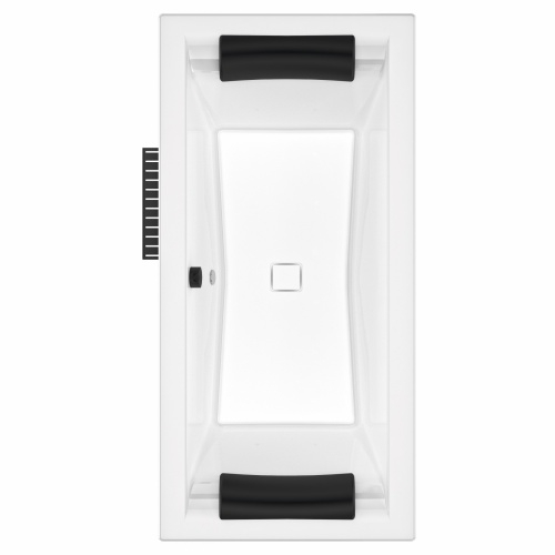 Baignoire industrielle CHARLESTON Blanc brillant - 170x70cm - Droite Charleston nue dessus Baignoire industrielle CHARLESTON Blanc brillant - 170x70cm - Droite Charleston nue dessus
