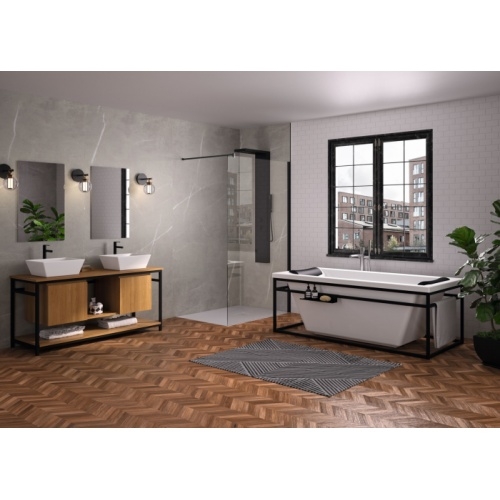 Baignoire industrielle CHARLESTON Blanc brillant - 170x70cm - Droite Charleston nue Baignoire industrielle CHARLESTON Blanc brillant - 170x70cm - Droite Charleston nue