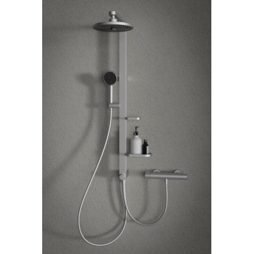 Mitigeur de douche thermostatique ALU+ Argent brossé IdealStandard_BD582 (3) Mitigeur de douche thermostatique ALU+ Argent brossé IdealStandard_BD582 (3)