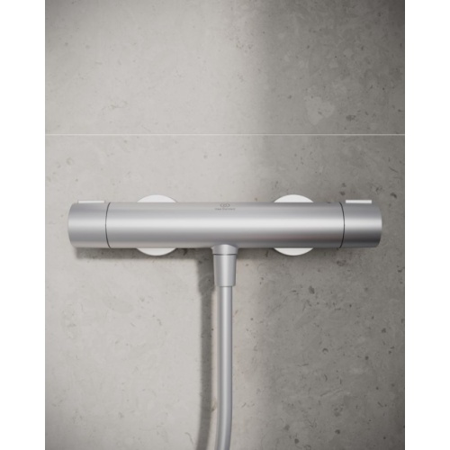 Mitigeur de douche thermostatique ALU+ Argent brossé IdealStandard_BD582 (4) Mitigeur de douche thermostatique ALU+ Argent brossé IdealStandard_BD582 (4)