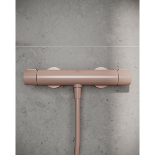 Mitigeur de douche thermostatique ALU+ Rose brossé BD582RO (2) Mitigeur de douche thermostatique ALU+ Rose brossé BD582RO (2)