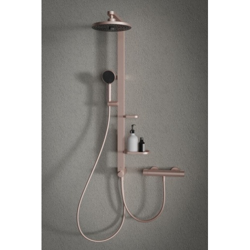 Mitigeur de douche thermostatique ALU+ Rose brossé BD582RO (3) Mitigeur de douche thermostatique ALU+ Rose brossé BD582RO (3)