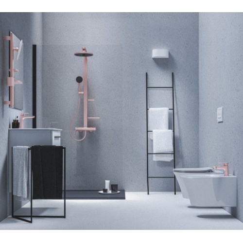 Ensemble d'accessoire Beauty Bar 20 x3 Rose brossé BD589ro (4) Ensemble d'accessoire Beauty Bar 20 x3 Rose brossé BD589ro (4)