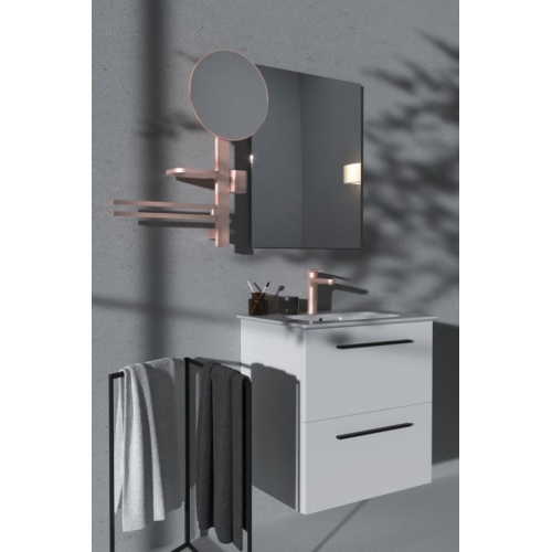 Ensemble d'accessoire Beauty Bar 30 Rose brossé BD588RO (3) Ensemble d'accessoire Beauty Bar 30 Rose brossé BD588RO (3)